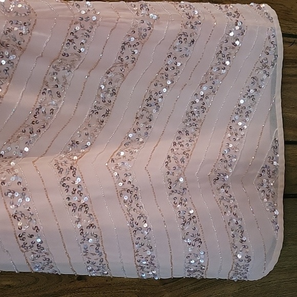 Hailey Logan by Adrianna Papell Pink Sequin  Dress New with tags Size 9/… - Picture 8 of 9